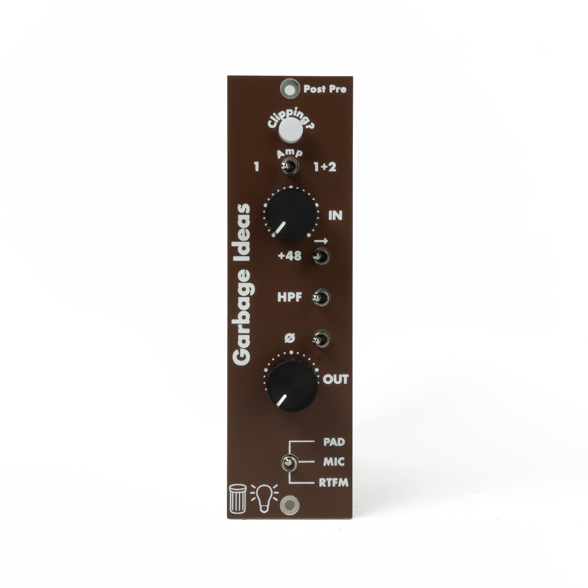 Garbage Ideas Post Pre Microphone Preamp and Line Level Clipper